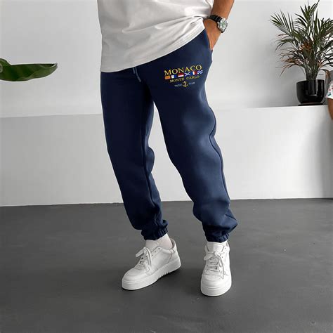 monte carlo track pants|More.